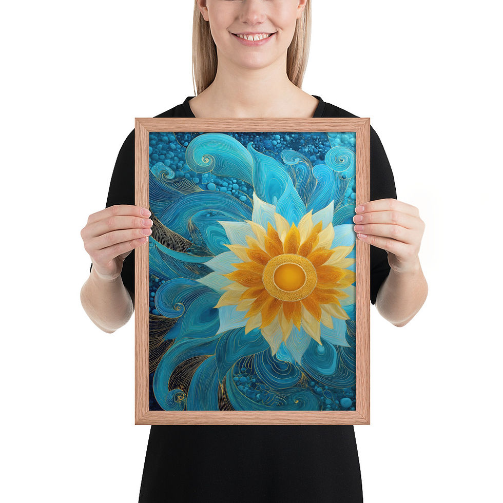 Thumbnail: Boho-Inspired Framed Art – Unique Home Accents