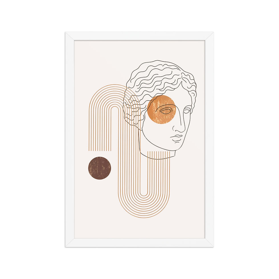 Thumbnail: Simple Boho Wall Art: Minimalist Decor for a Cozy Home Vibe v