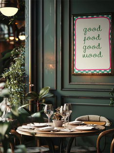 Frame Your Menu: Ready-to-Hang Framed Food & Drink Wall Art for Restaurants, Bars and Home