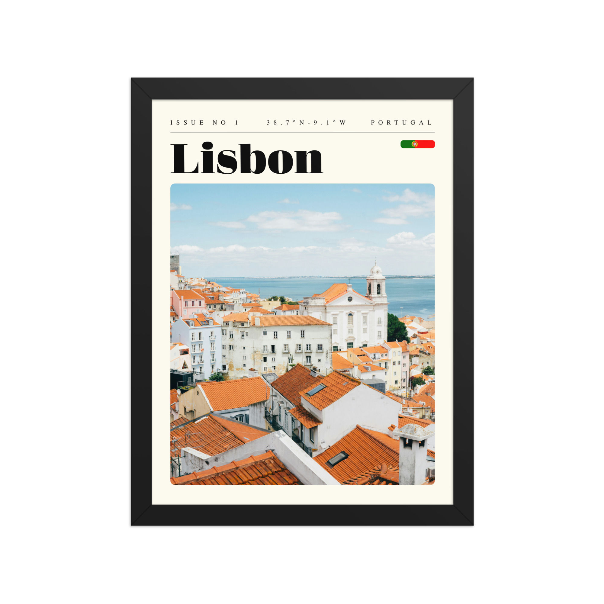Lisbon ii | Framed Travel Posters: Explore Iconic European City Prints