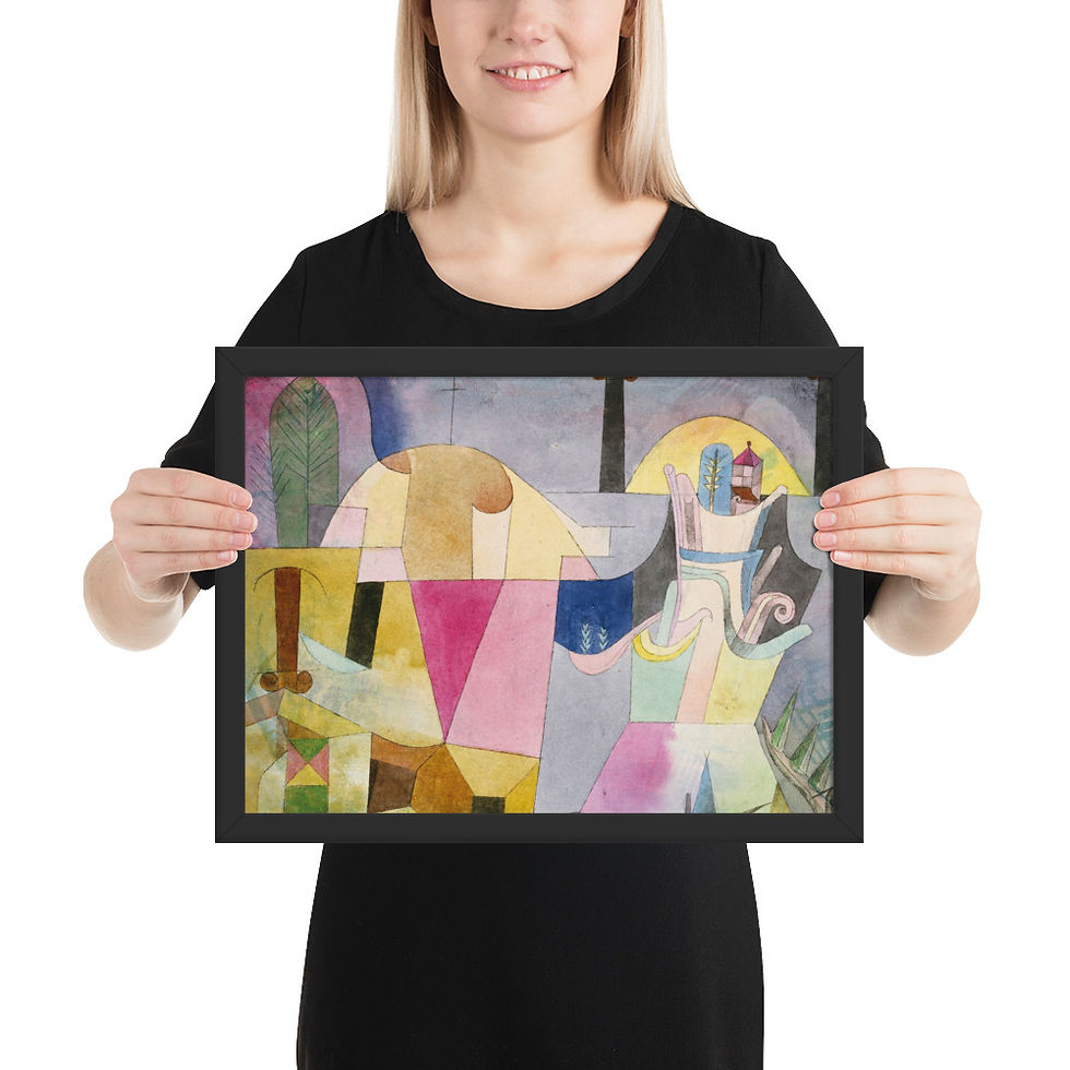 Thumbnail: Black Columns in a Landscape Paul Klee