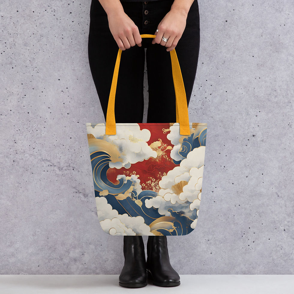 Thumbnail: Oriental Art Tote bag