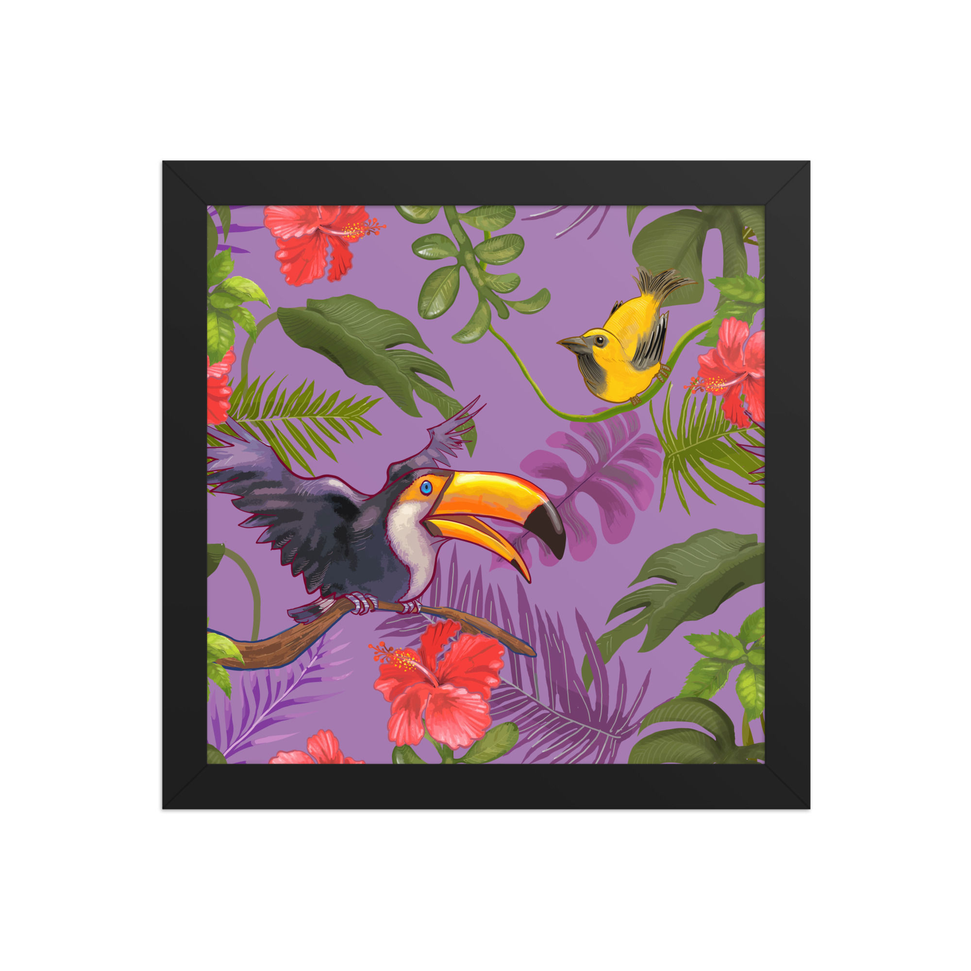Toucan | Framed Art for Living Room Decor