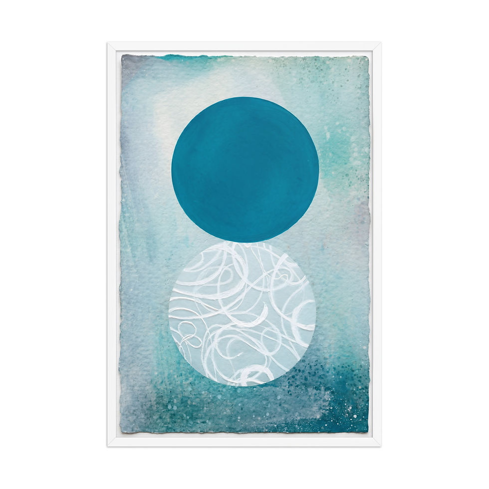 Thumbnail: What's Above Framed Contemporary Mega Wall Art