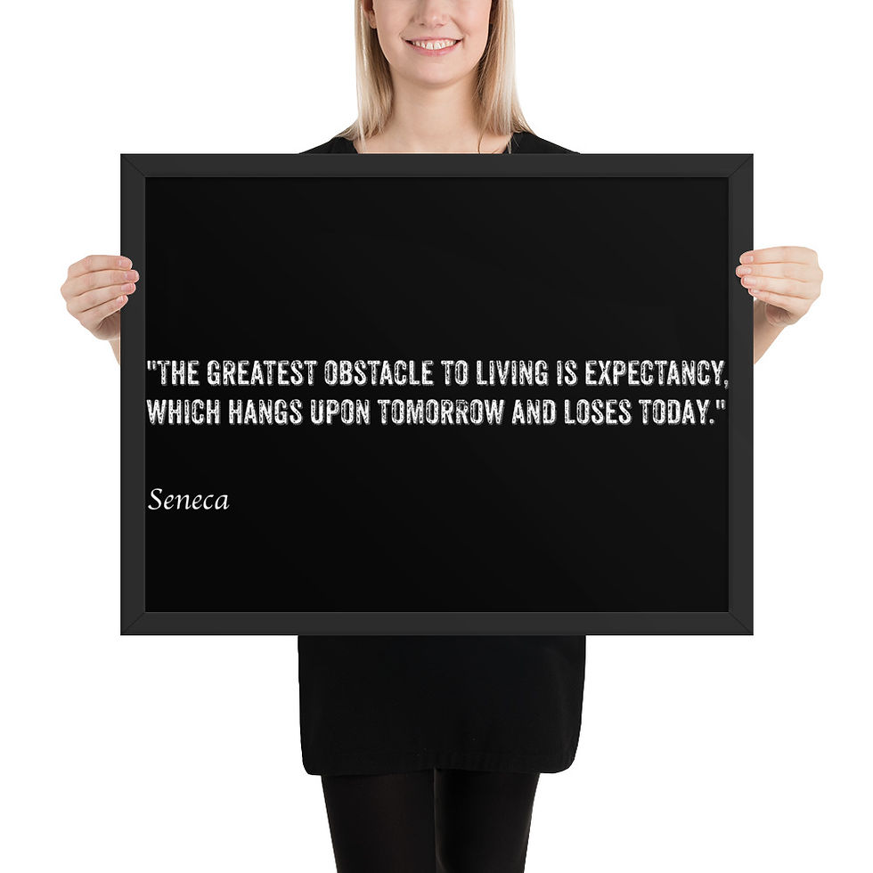 Thumbnail: Framed Stoic Quotes for Mindfulness and Clarity