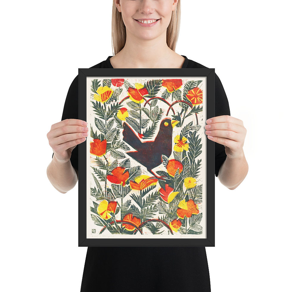 Thumbnail: Folk Nature Print