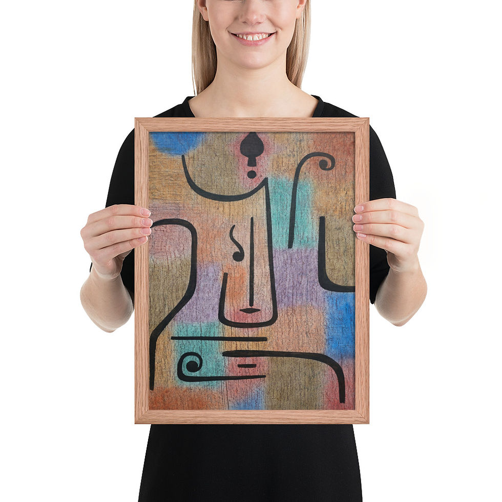 Thumbnail: Framed Contemporary Art For Living Room