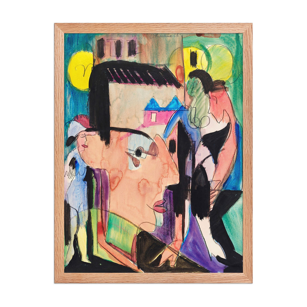 Thumbnail: Framed Contemporary Art For Living Room