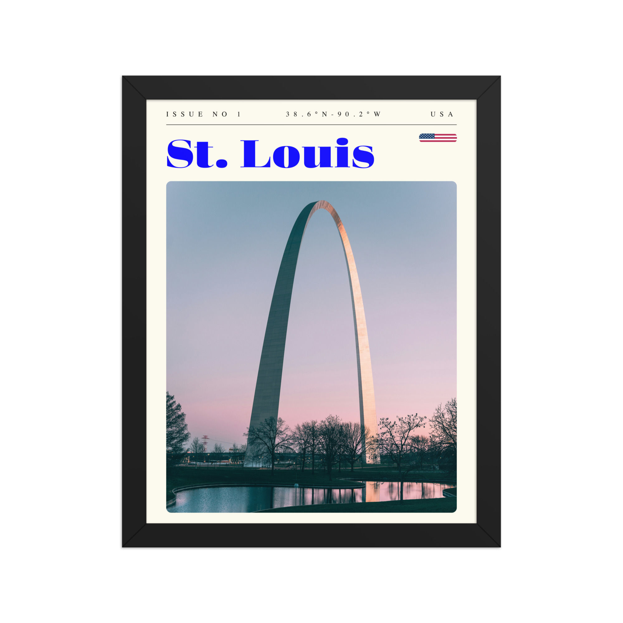 St. Louis | Framed USA Travel Posters