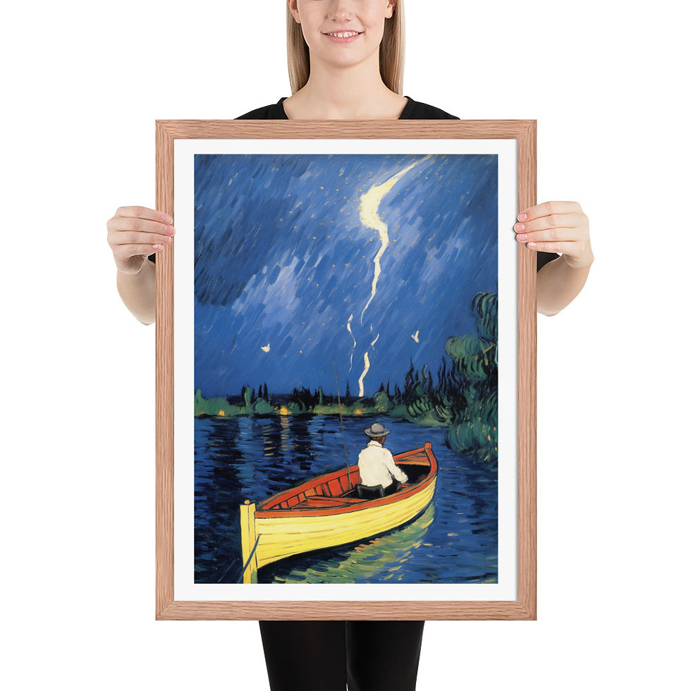 Thumbnail: Vibrant Abstract Wall Art for Living Room Decor
