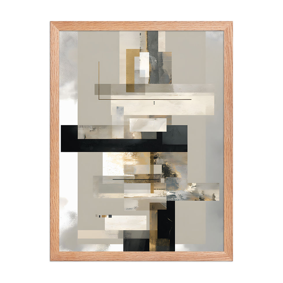 Thumbnail: Abstract Geometric | Modern Architectural Wall Decor