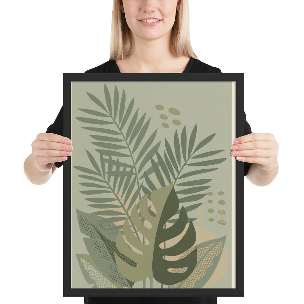 Thumbnail: Mid Century Botanical Art Print