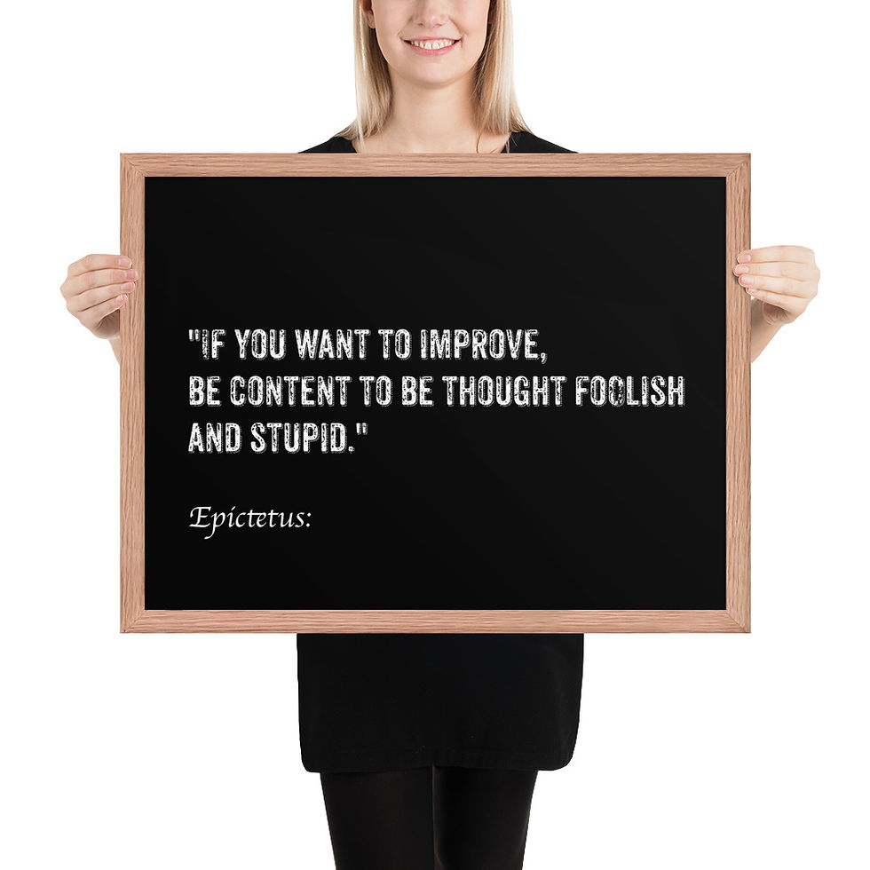 Thumbnail: Framed Stoic Wisdom for Daily Motivation