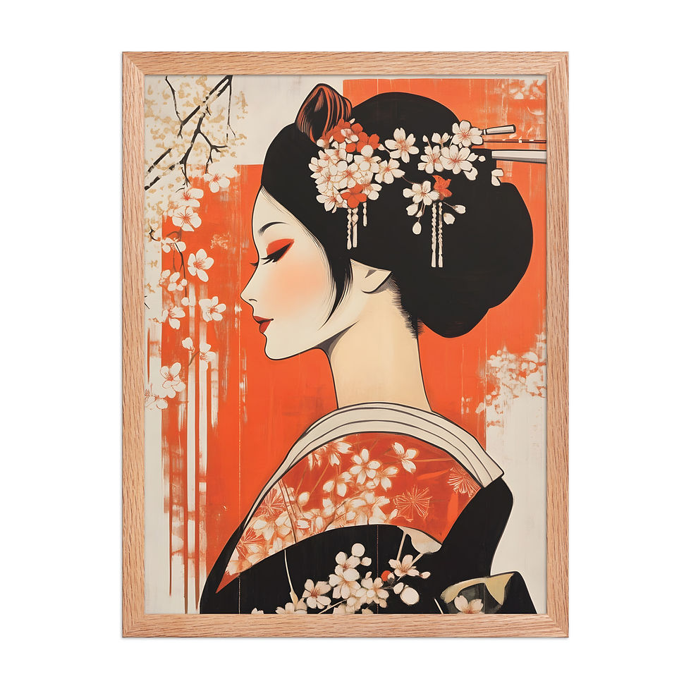 Thumbnail: Modern Japanese Geisha Art vii