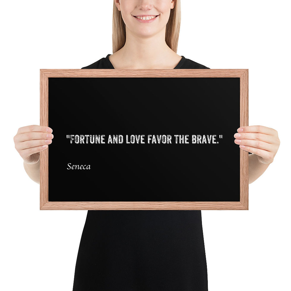 Thumbnail: Tranquil Stoic Quote Art for Serene Spaces