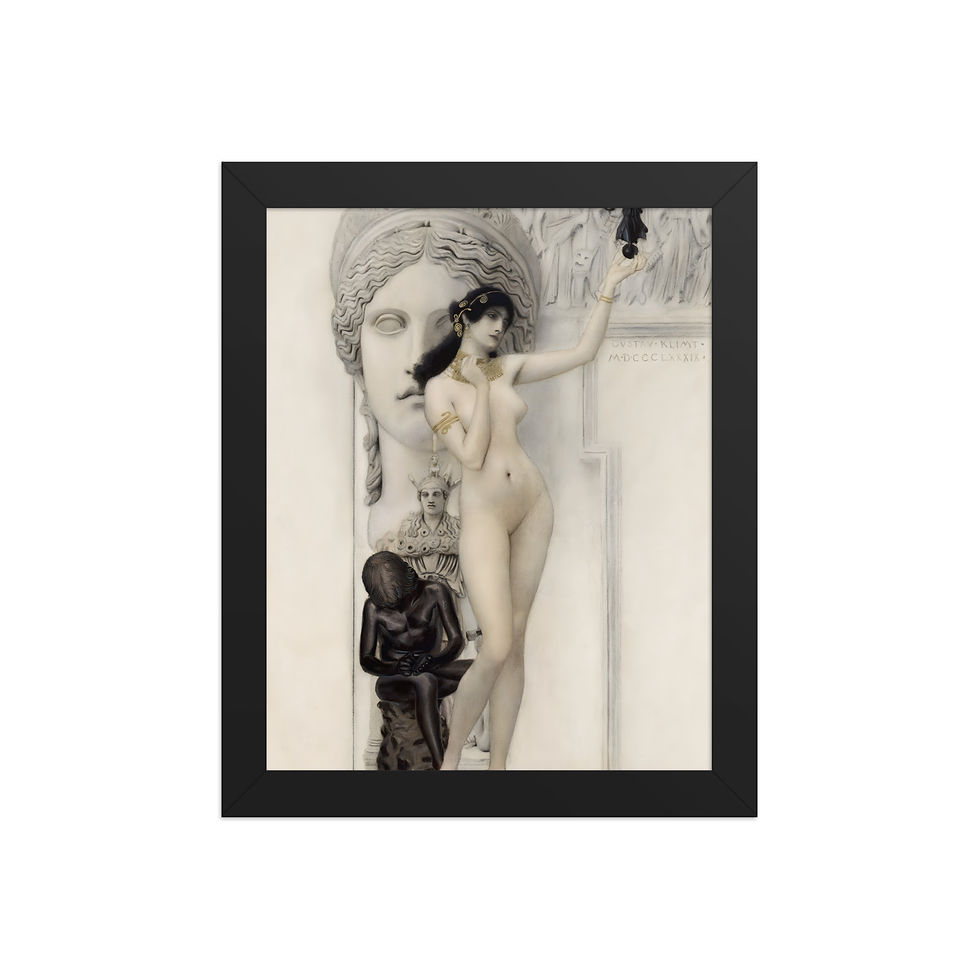 Thumbnail: Allegory of Sculpture | Gustav Klimt