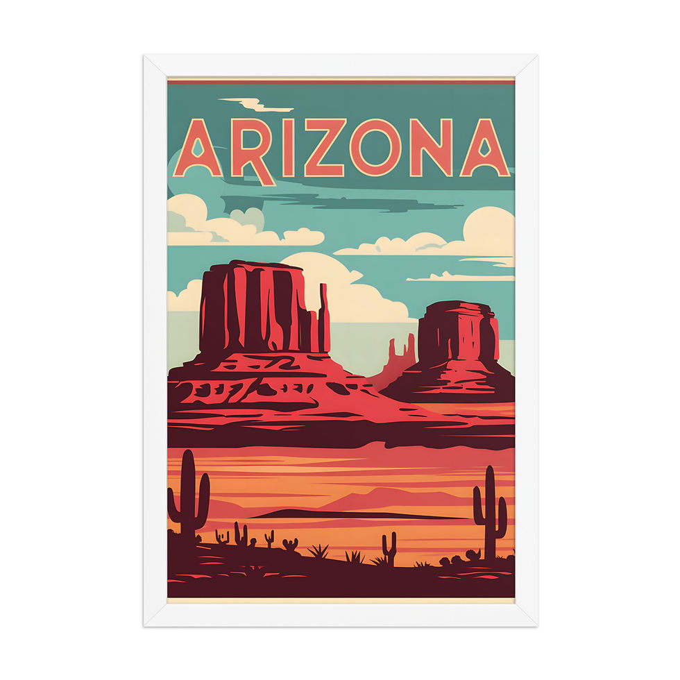 Thumbnail: Arizona Modern Travel Art