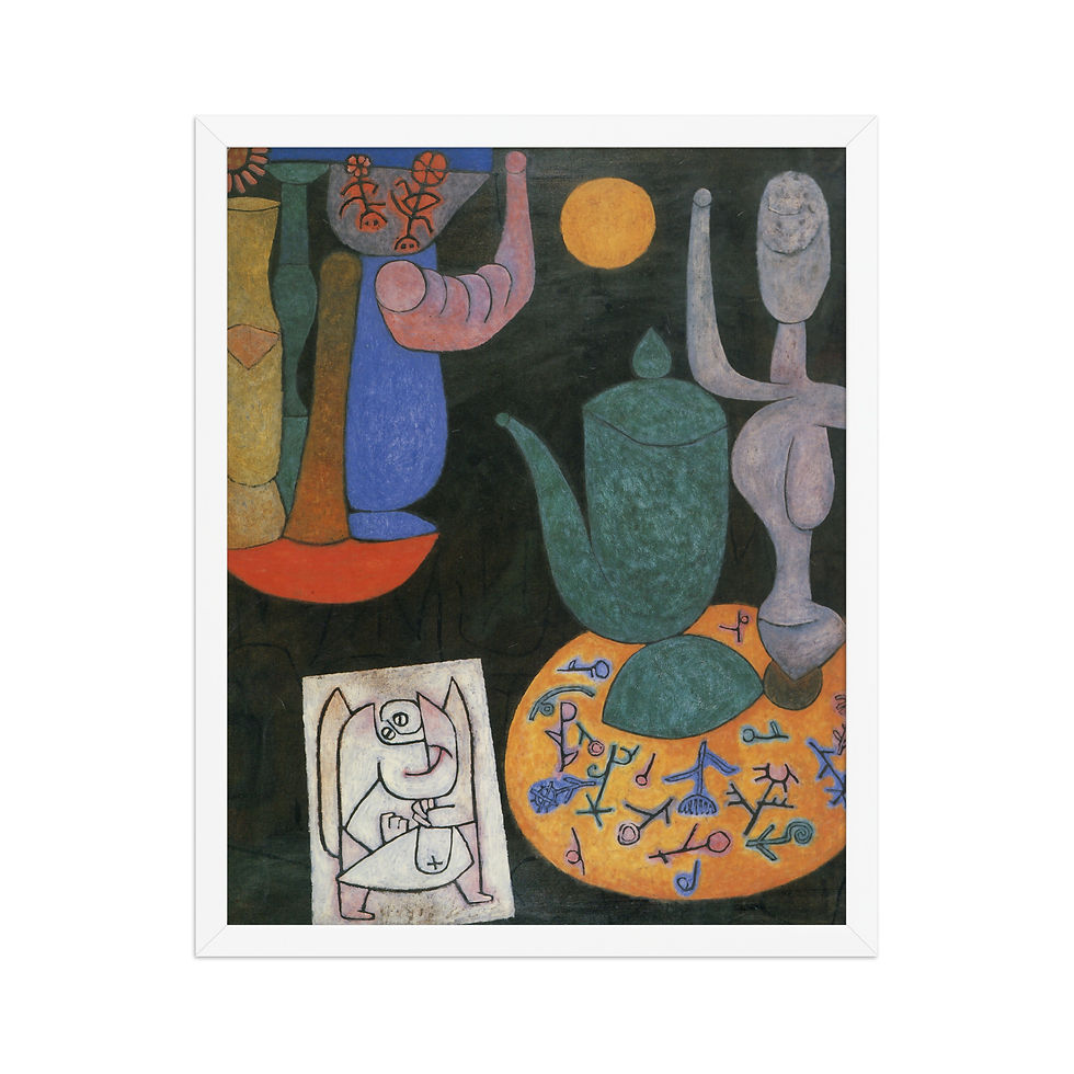 Thumbnail: Title: Paul Klee — Still Life Forms (Framed)