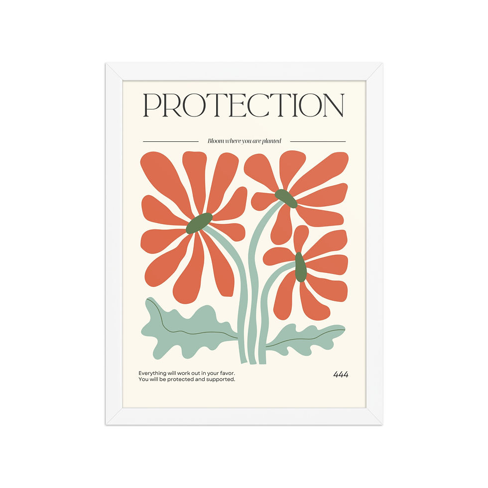 Thumbnail: Protection | Uplifting Floral Wall Art for Your Space