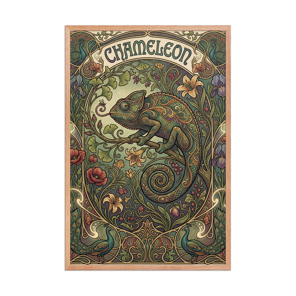 Thumbnail: Chameleon Contemporary Unique Mega Print