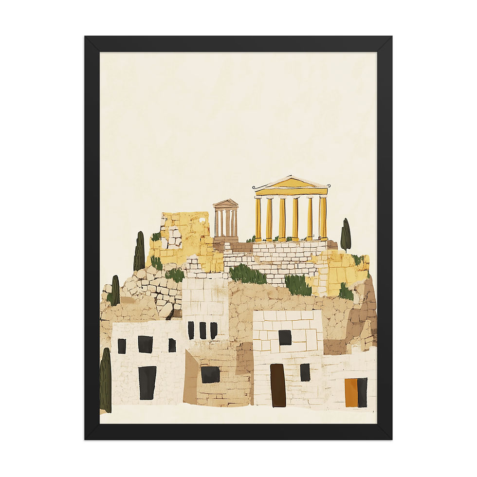 Thumbnail: Athens | Children's Bedroom | Nursery Wall Art