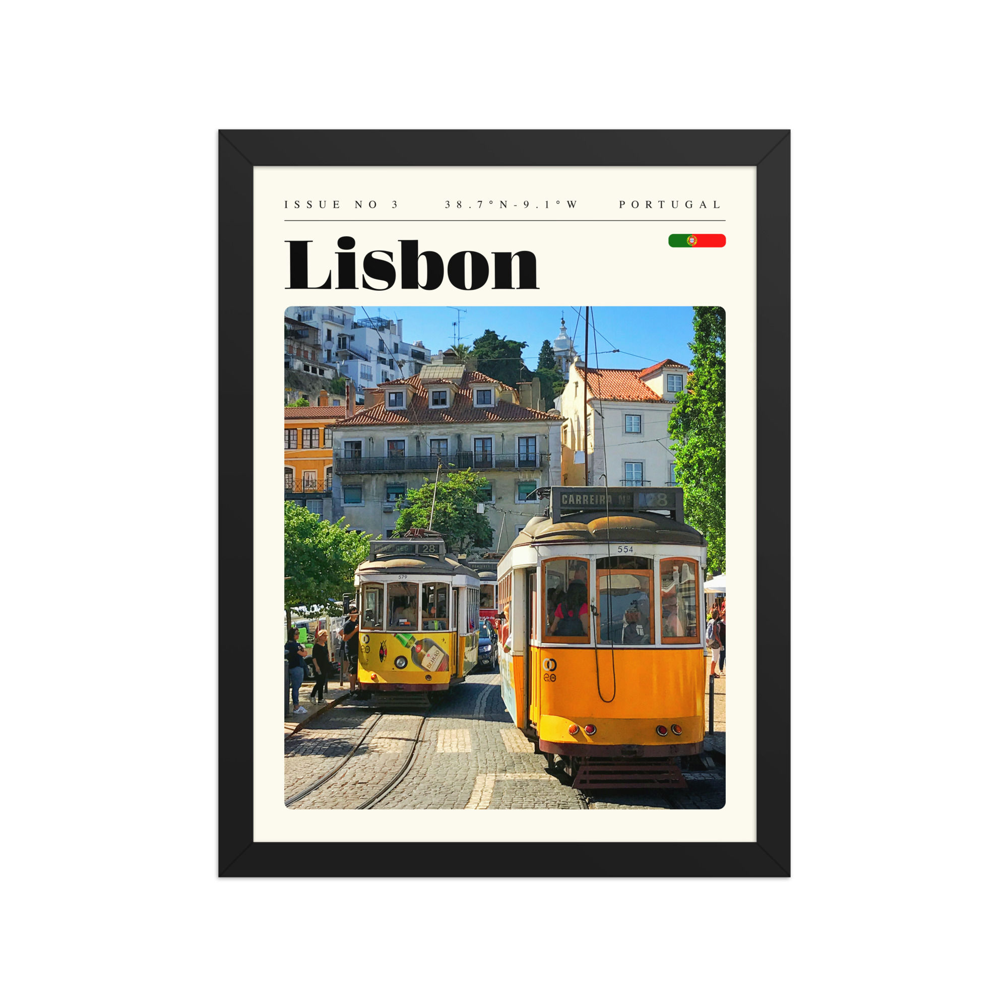 Lisbon iii | Framed Travel Posters: Explore Iconic European City Prints