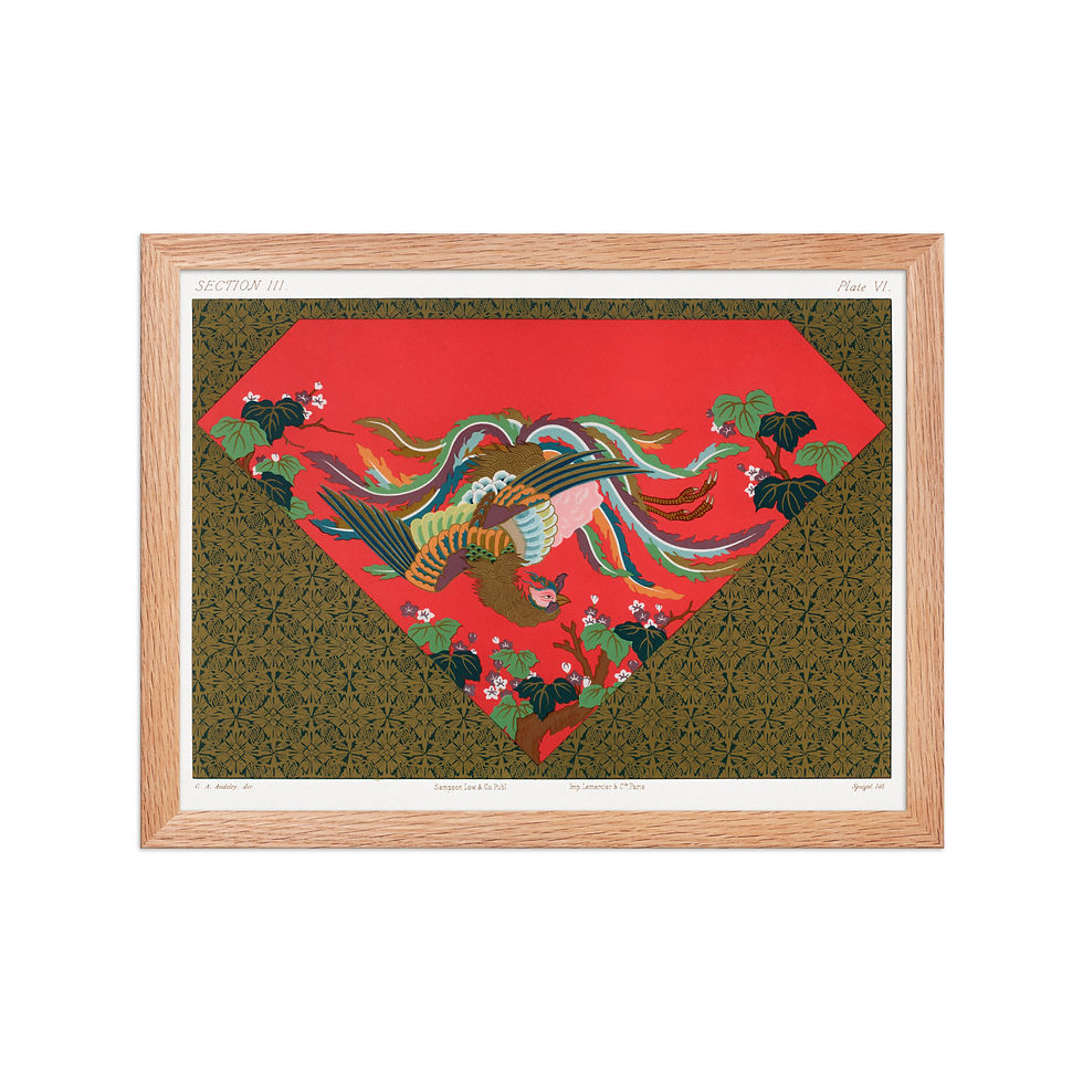 Thumbnail: Traditional Japanese Folding Fan & Blossom