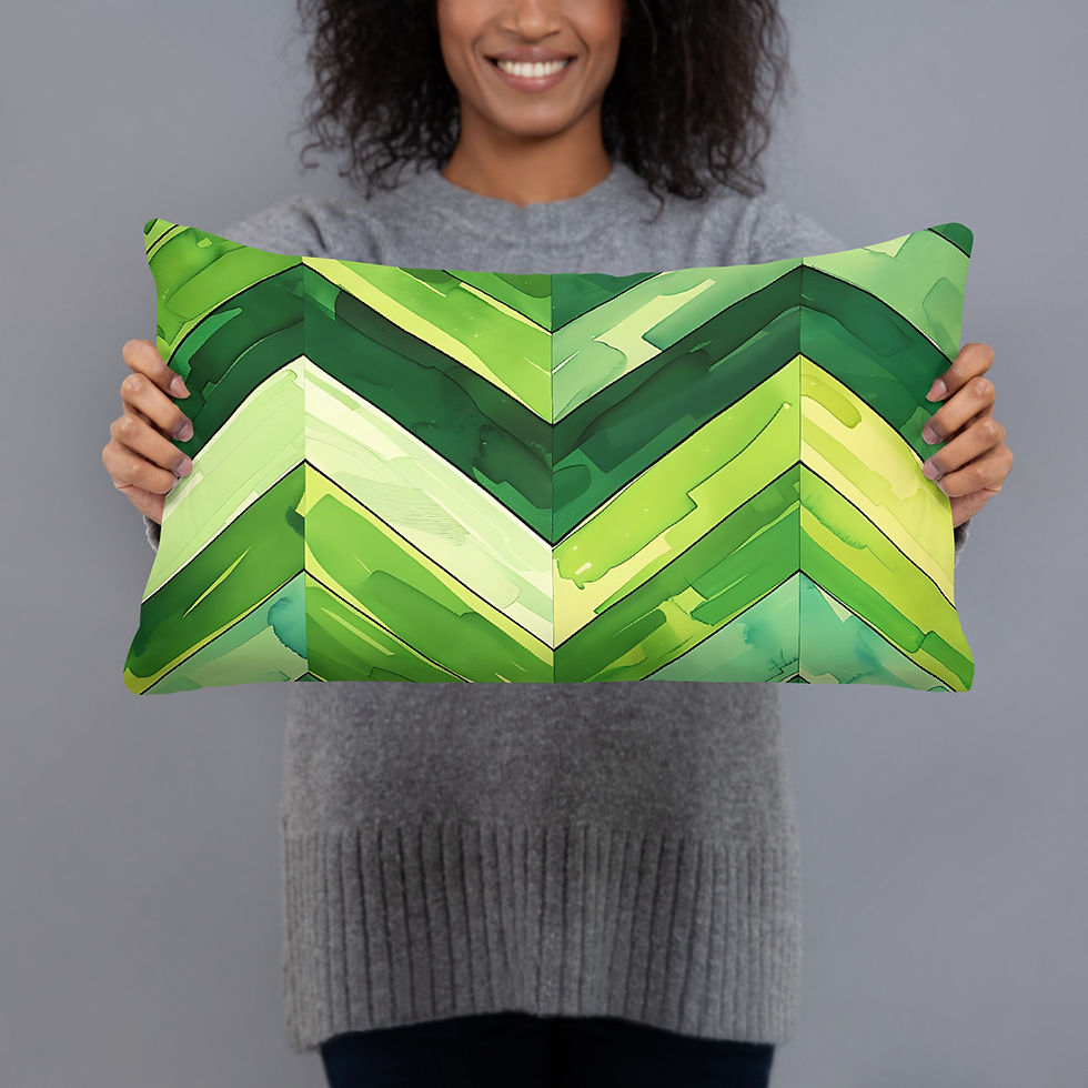 Thumbnail: Chevron Pattern Cushion – Bold and Trendy Decor