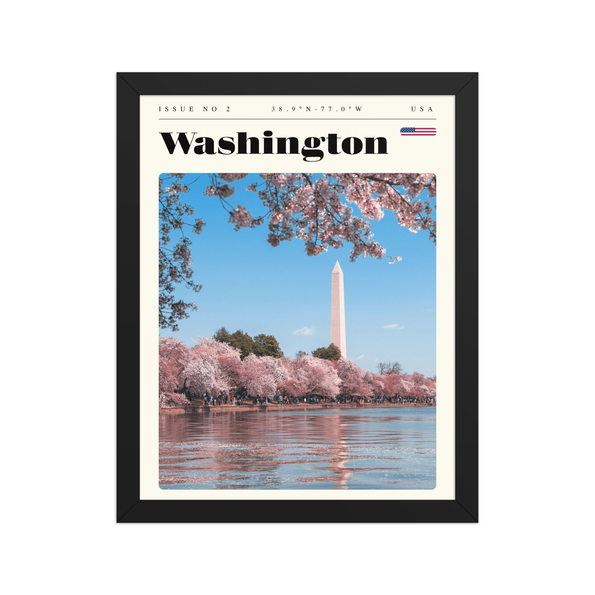 Washington | Framed Travel Posters: Discover The Americas