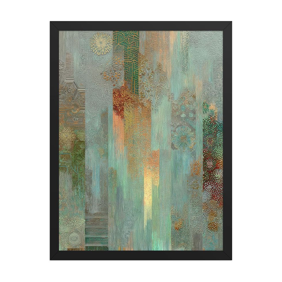 Thumbnail: Abstract Ethereal Art Print