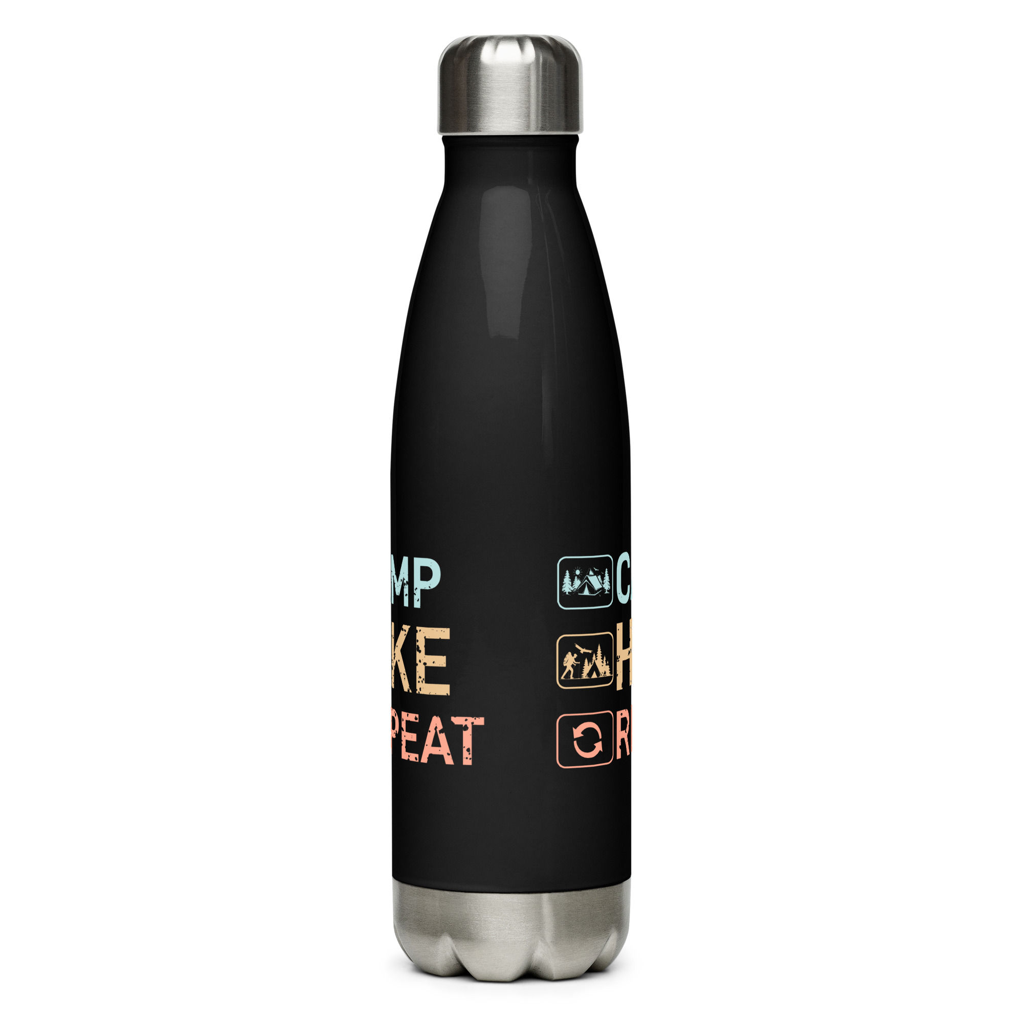 Stainless steel water bottle