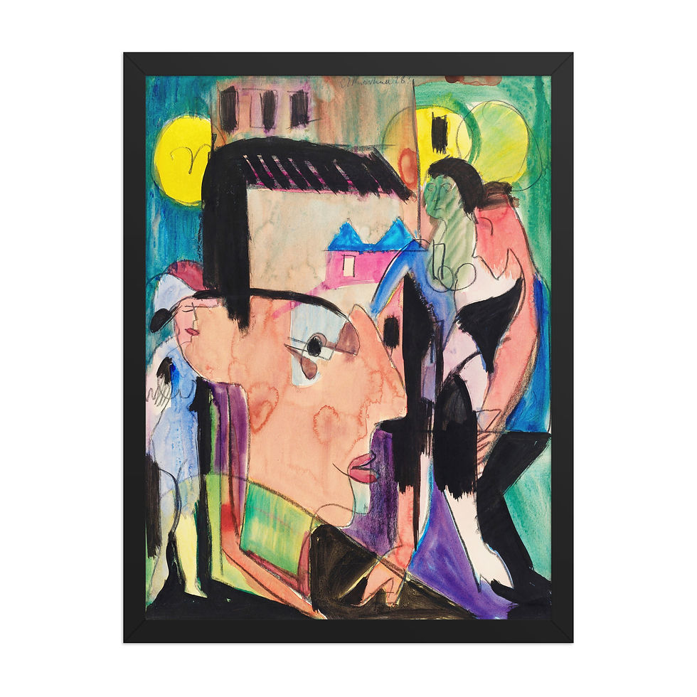 Thumbnail: Framed Contemporary Art For Living Room