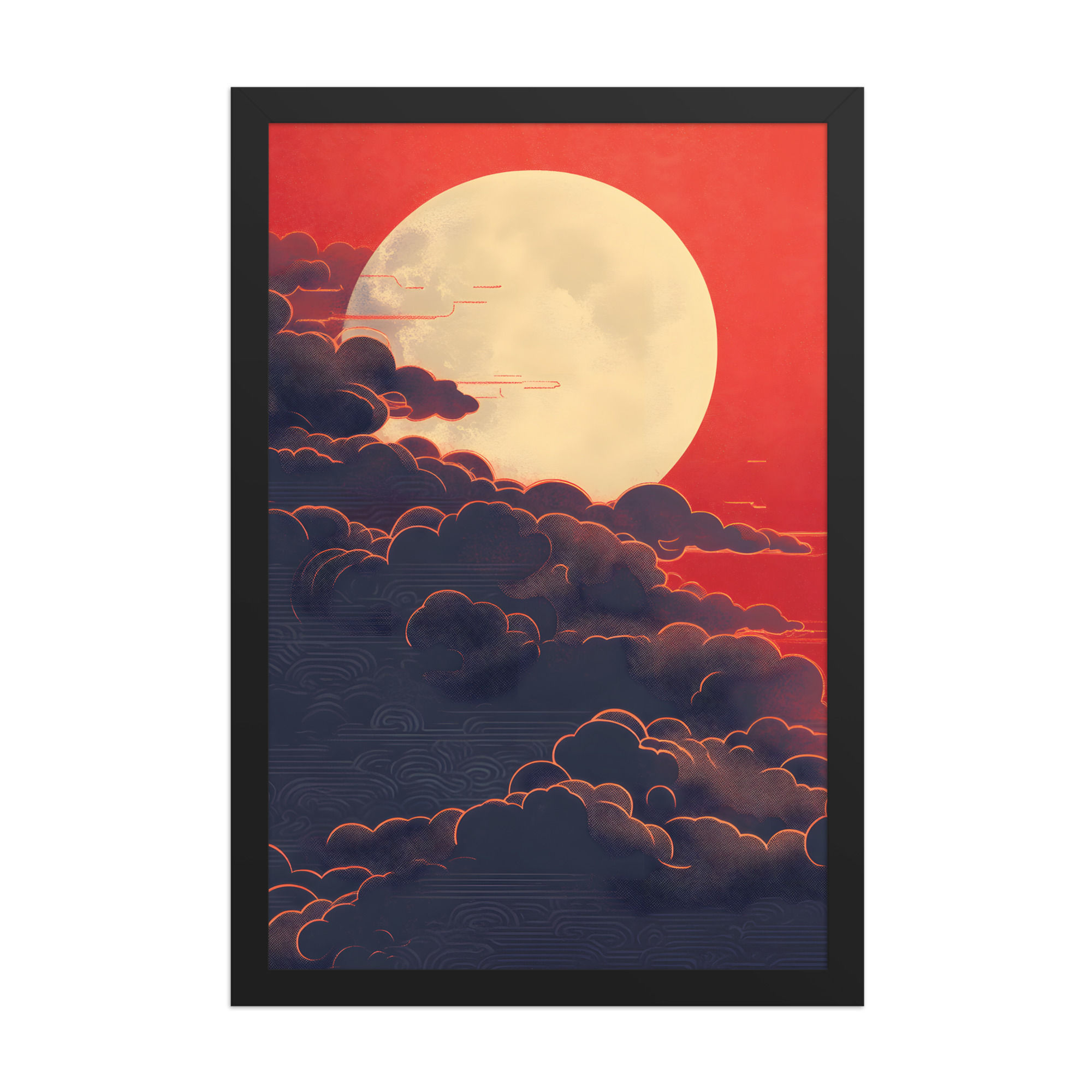 Moon and Clouds