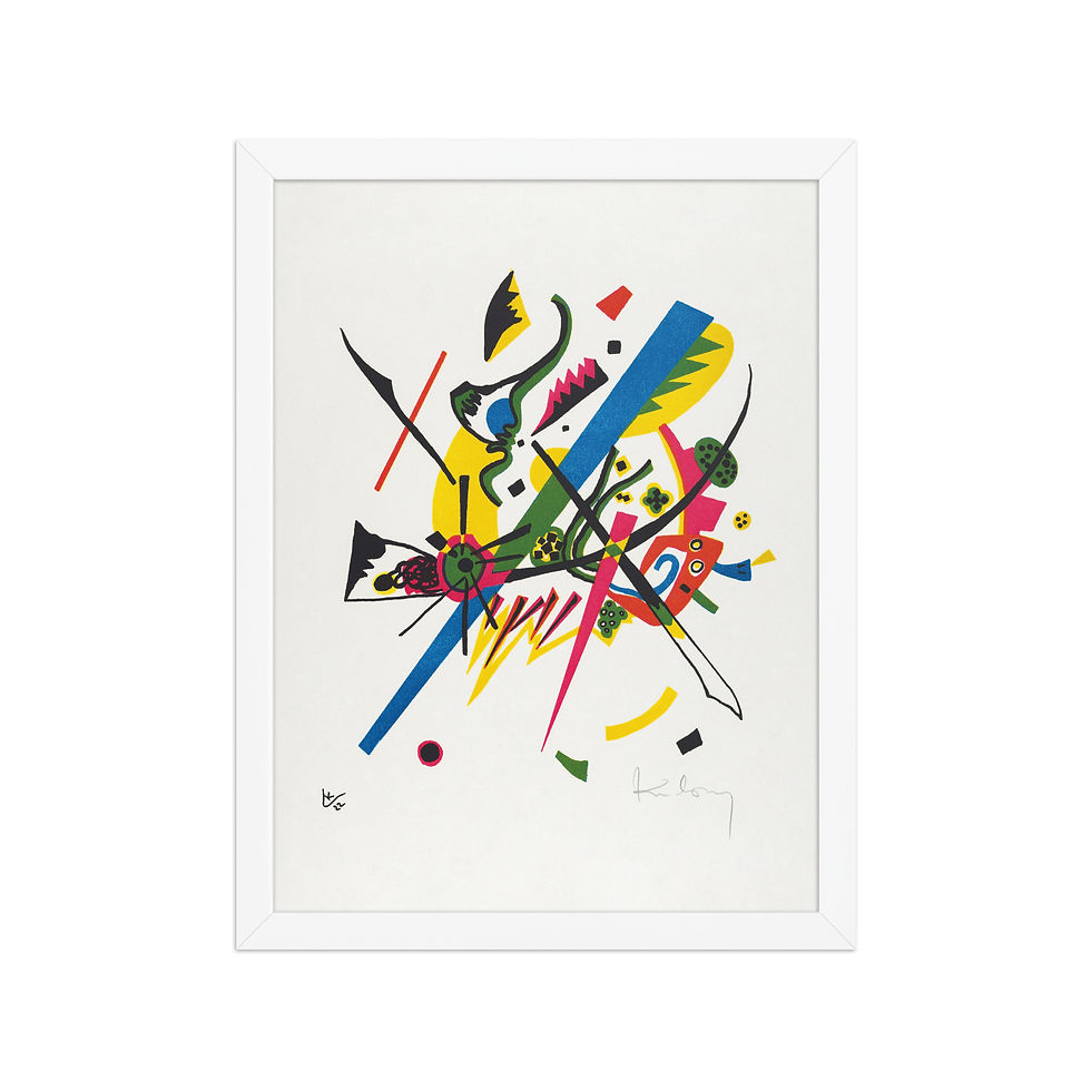 Thumbnail: Framed Contemporary Art For Living Room