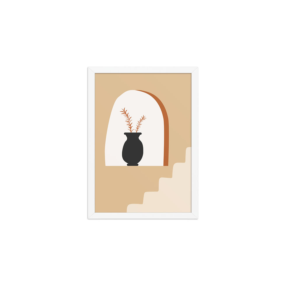 Thumbnail: Simple Boho Wall Art: Minimalist Decor for a Cozy Home Vibe steps