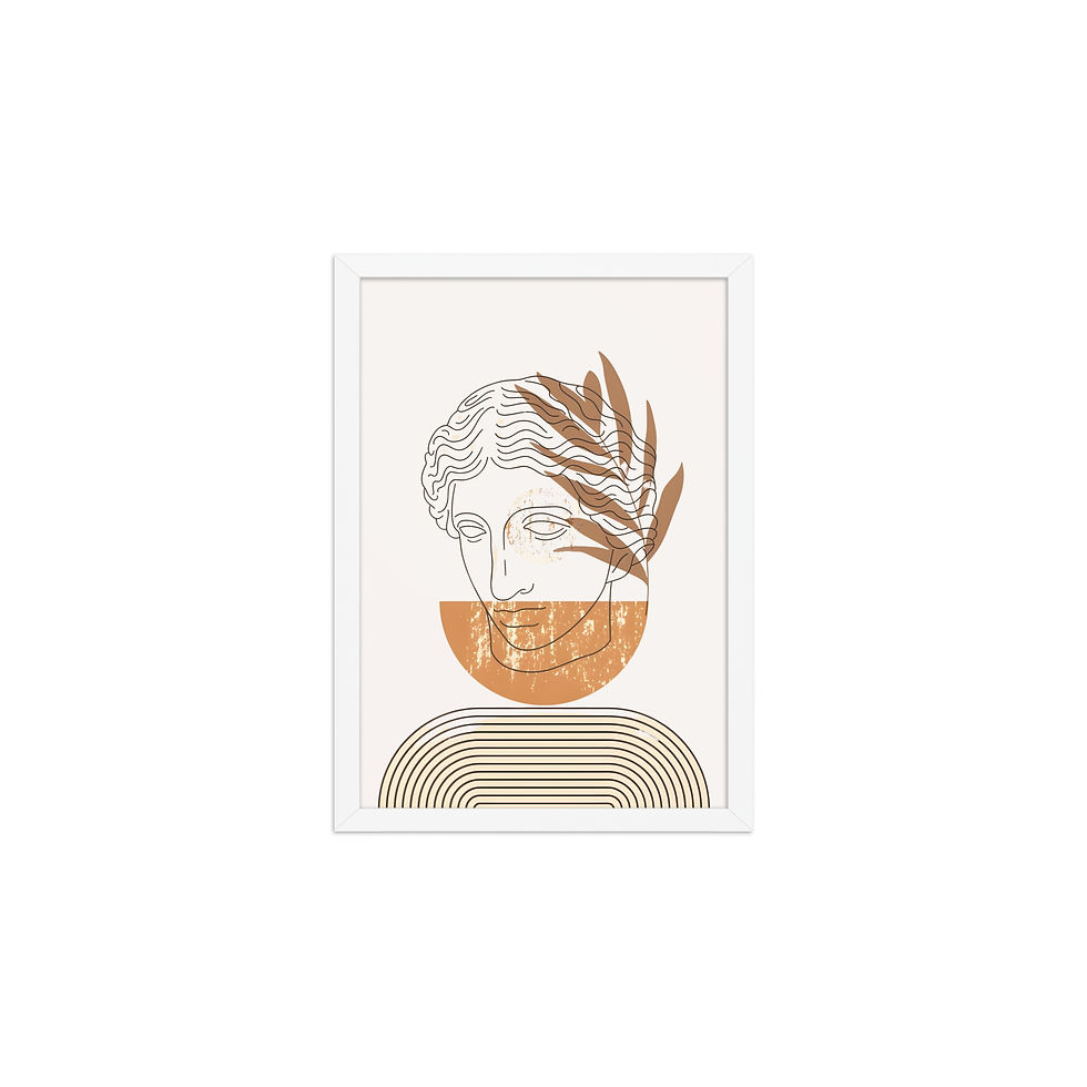 Thumbnail: Simple Boho Wall Art: Minimalist Decor for a Cozy Home Vibe bowl
