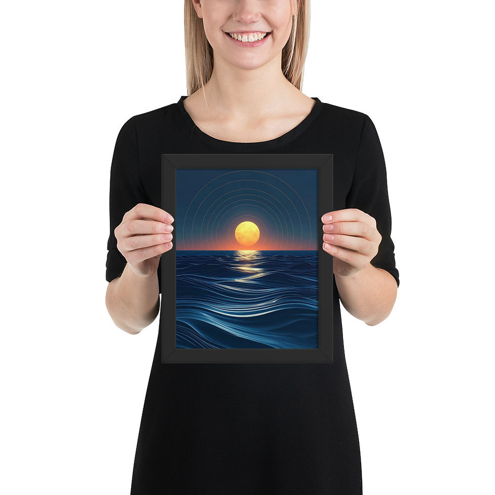 Thumbnail: Abstract Dark and Moody Ocean Waves