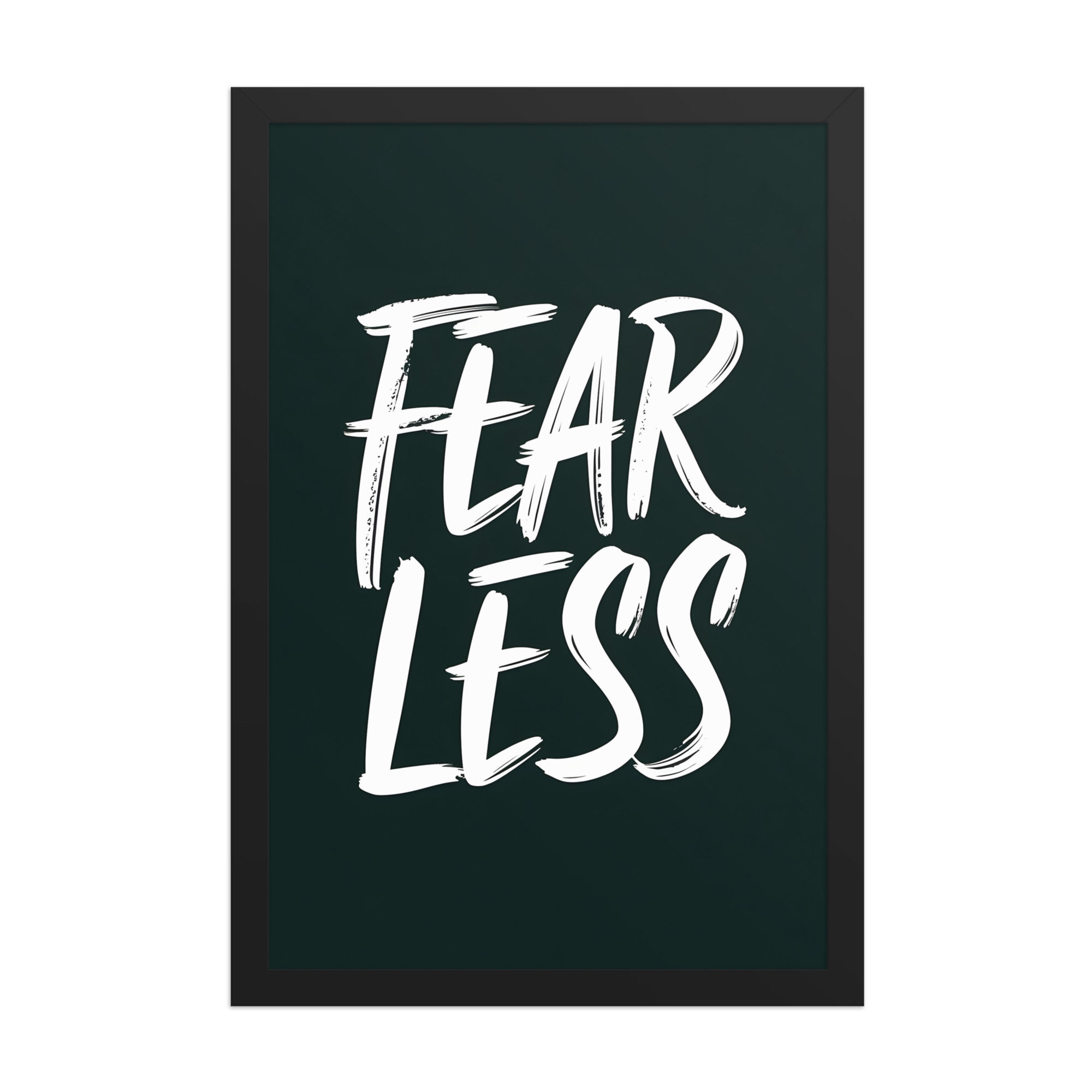 No Fear | Motivational Art