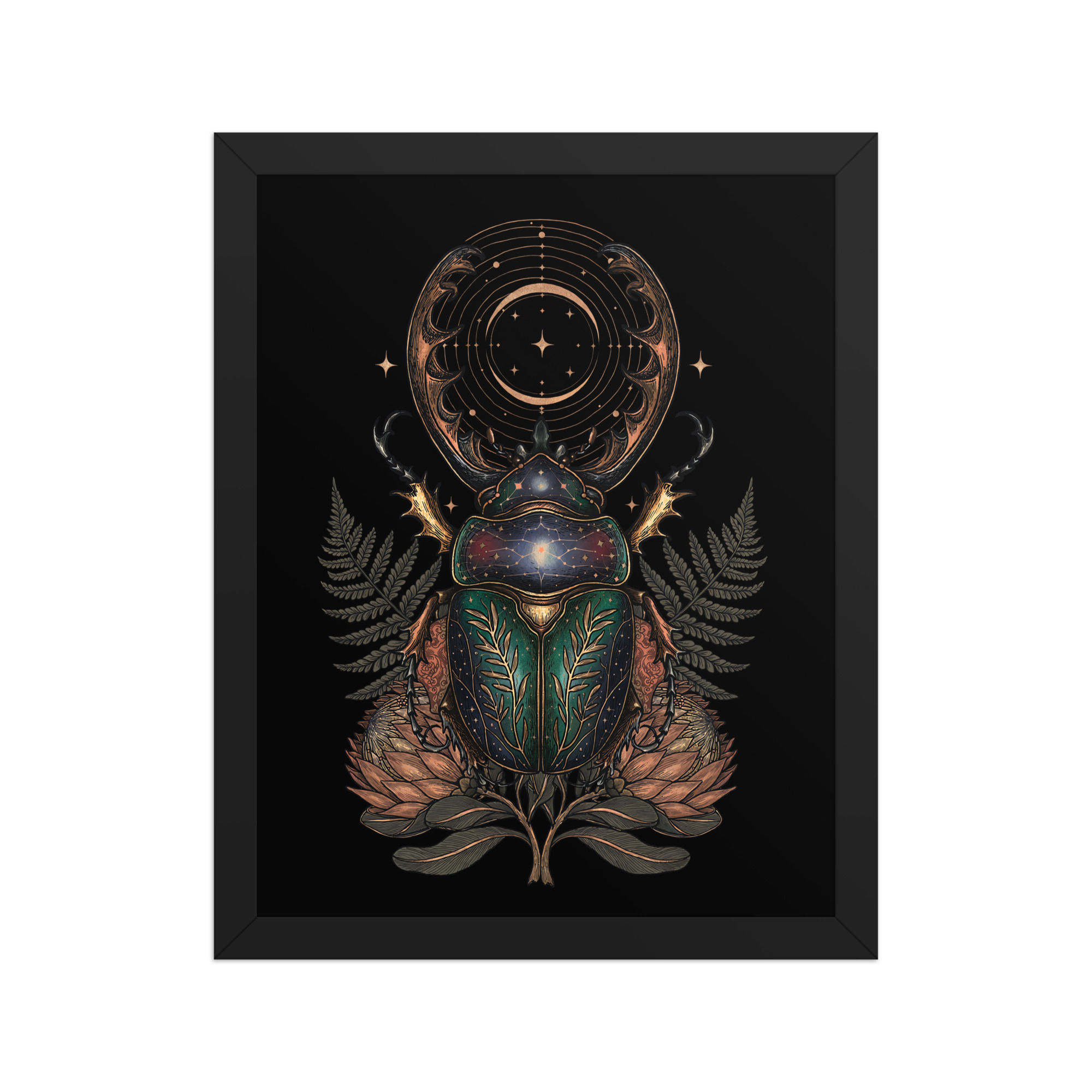 Hercules Beetle Nature Art Print
