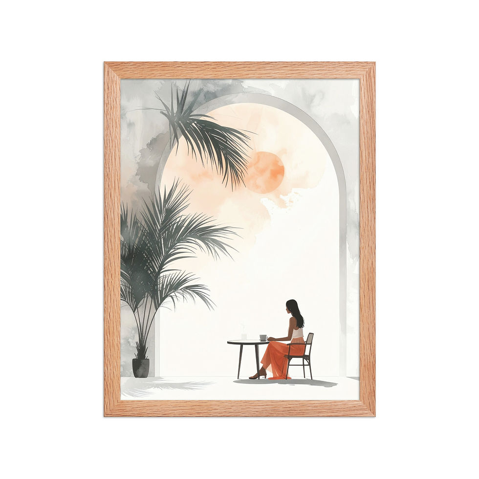 Thumbnail: Palm Arch Art Print