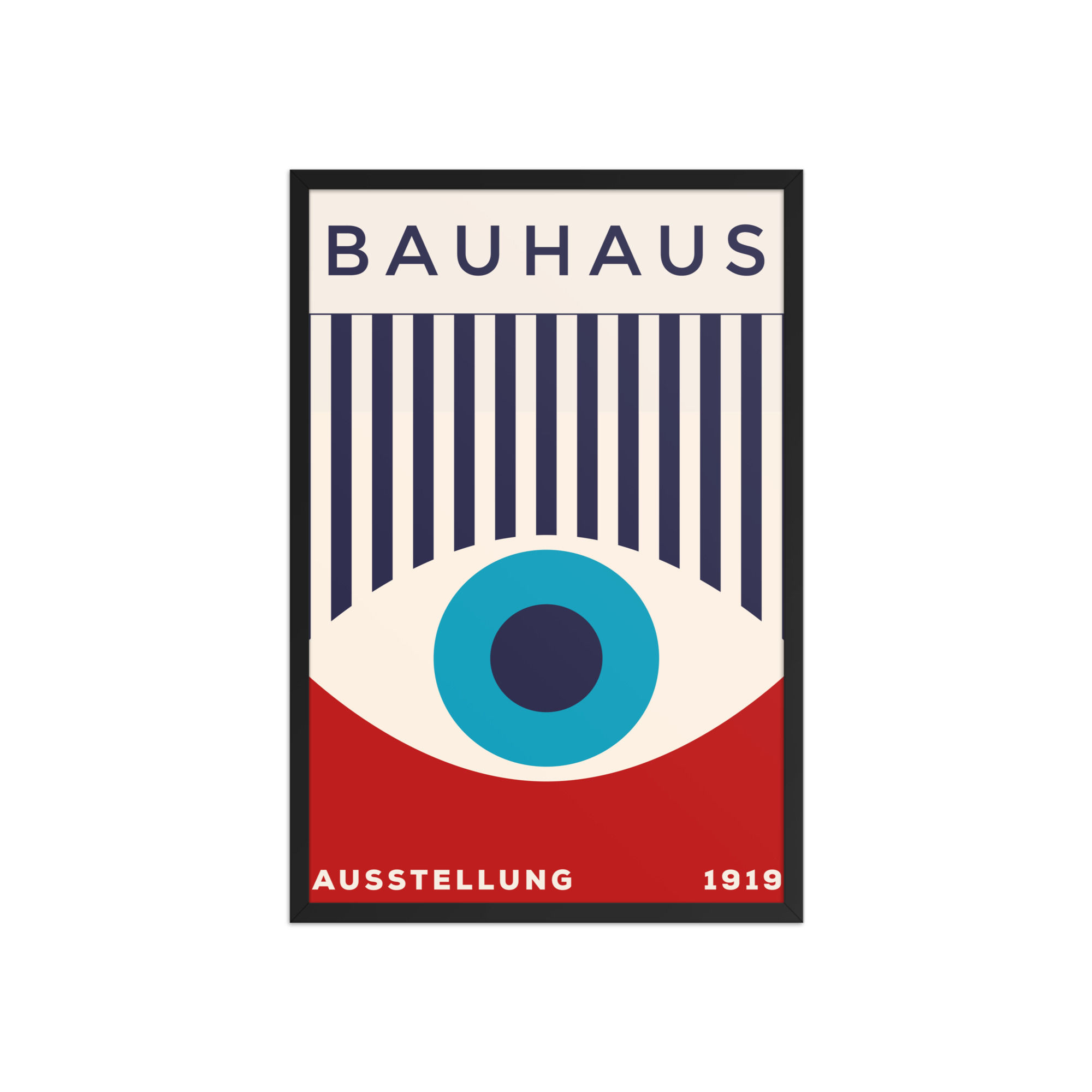 Bauhaus Framed Wall Art: Modern Design for Stylish interiors eye