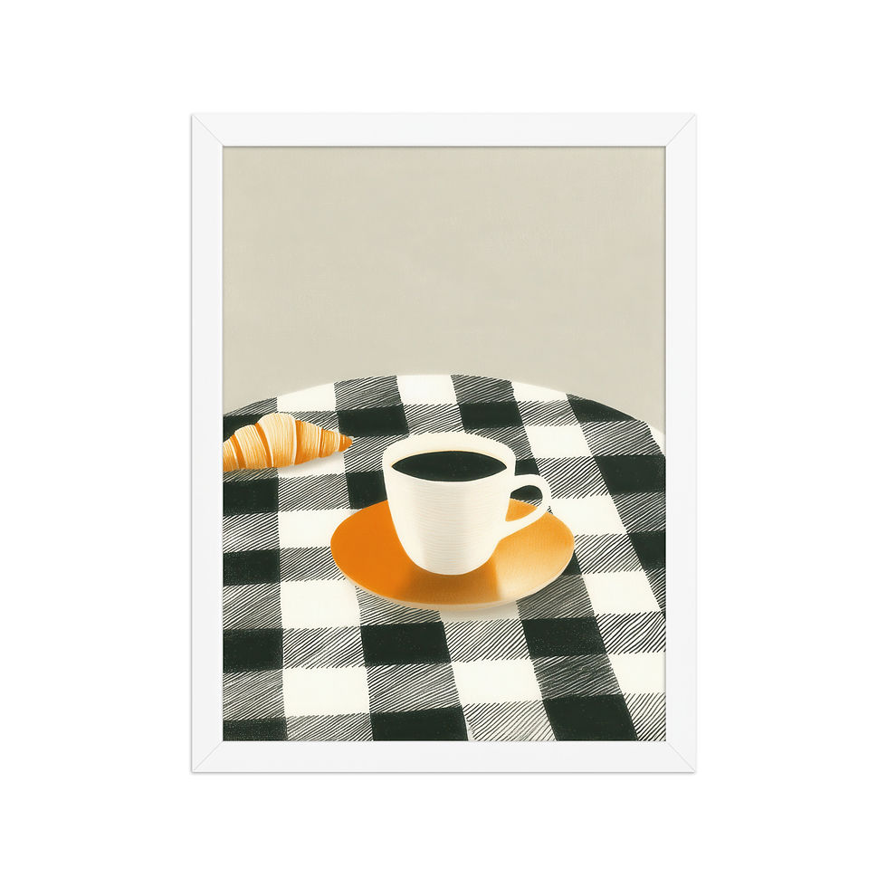 Thumbnail: Affordable Framed Gouache Art for Stylish Spaces