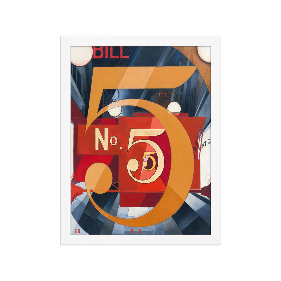 Thumbnail: I Saw the Figure 5 in Gold | Charles Demuth