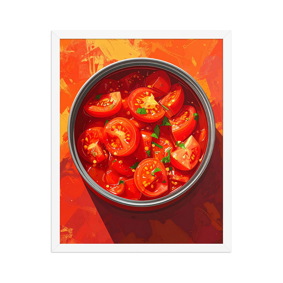 Thumbnail: Tomato Tin Kitchen Art