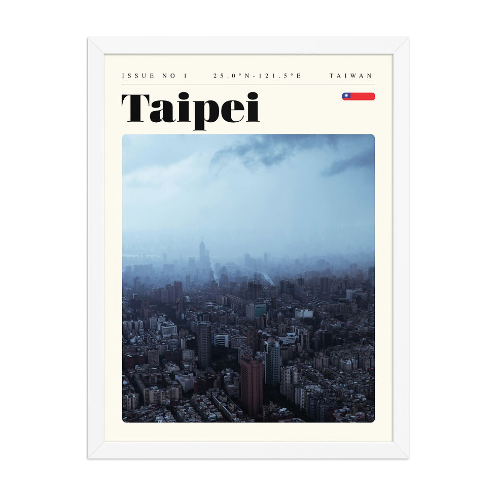 Thumbnail: Taipei, Taiwan Modern Travel Art