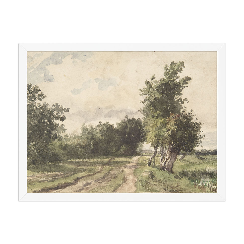 Thumbnail: Old Country Lanes Vintage Wall Art