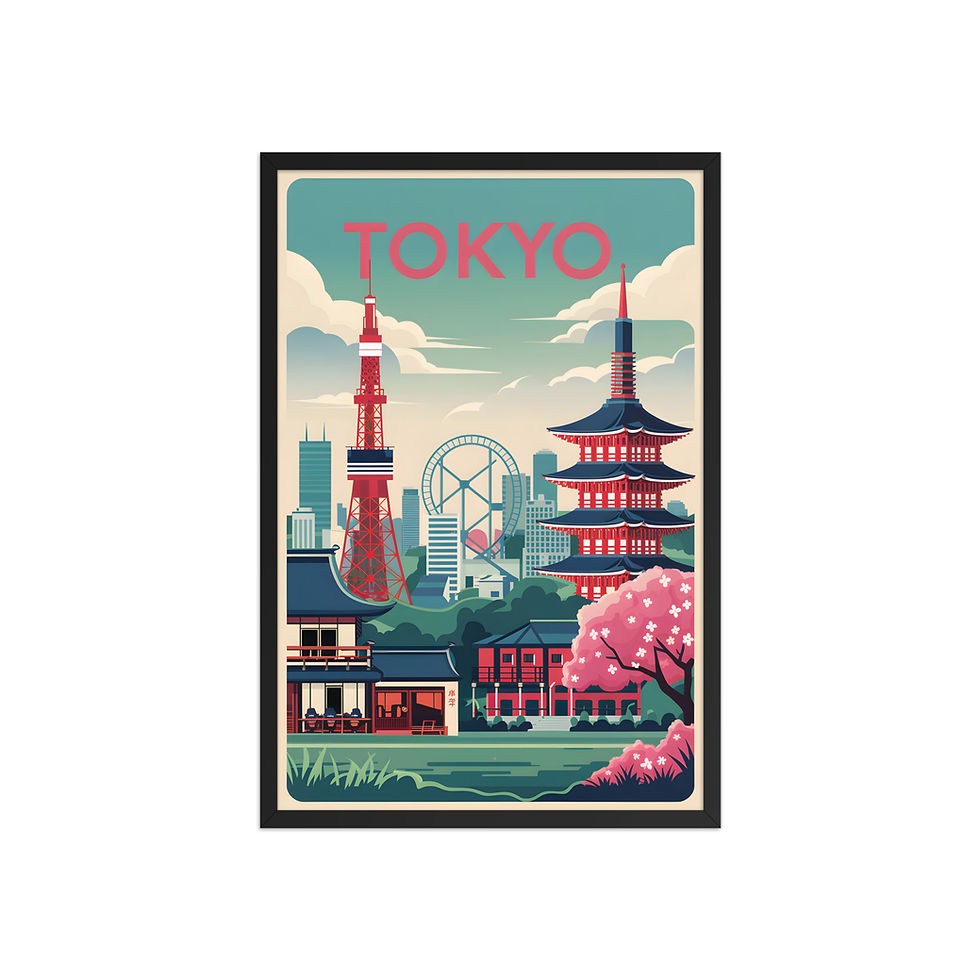 Thumbnail: Tokyo, Japan Modern Travel Art