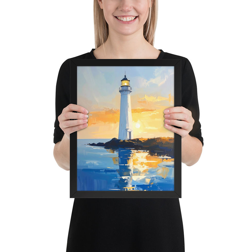Thumbnail: A Lighthouse on the Rocks