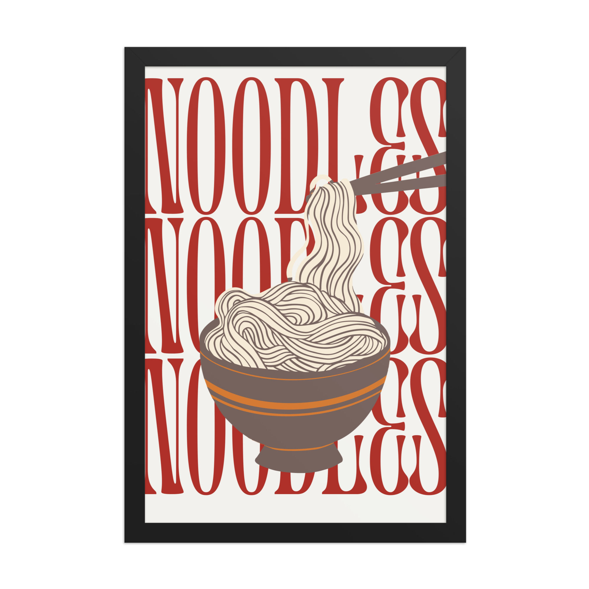 Noodles | Framed Culinary Wall Art