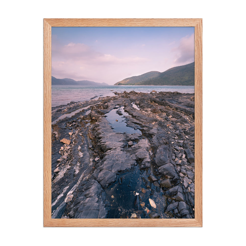 Thumbnail: Dragon Rocks | Framed Landscape Photography Poster 